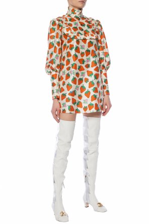 Patterned dress, zdjęcie 2 Patterned dress od Gucci